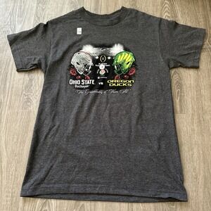 2025 Rose Bowl Game Dual Team Tee, Charcoal Heather Size Small NEW‎